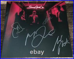 FOSTER THE PEOPLE SIGNED AUTOGRAPH SACRED HEARTS CLUB VINYL ALBUM withEXACT PROOF