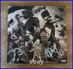 FRANK IERO signed vinyl album MY CHEMICAL ROMANCE BLACK PARADE 2