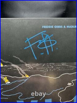 FREDDIE GIBBS BANDANA SIGNED AUTO Album Vinyl LP PSA DNA COA