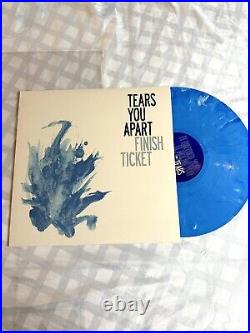 Finish Ticket Tears You Apart 2014 Vinyl Album LP Limited Edition Blue SIGNED