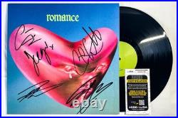 Fontaines D. C. Full Band Signed ROMANCE Vinyl Album JSA Grian Chatten x5