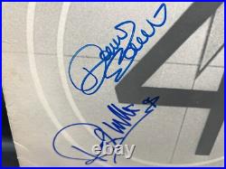 Foreigner 2x Band-Signed Autograph Four 4 Vinyl Album JSA COA