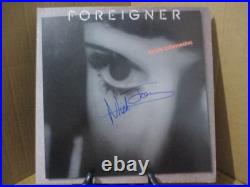 Foreigner Mick Jones Authentic Autographed/signed Vinyl Record Album