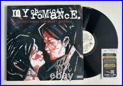 Frank Iero Signed Three Cheers For Sweet Revenge Vinyl Record Lp Album Jsa Coa