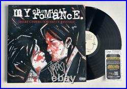 Frank Iero Signed Three Cheers For Sweet Revenge Vinyl Record Lp Album Jsa Coa