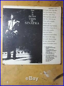 Frank Sinatra Signed Autographed Vinyl Record Album
