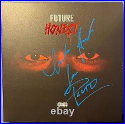 Future signed Honest 12 lp album splatter color vinyl