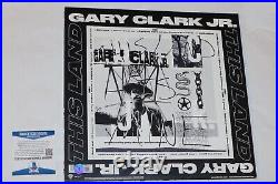 Gary Clark Jr Signed Autographed This Land Album Lp Vinyl Beckett Psa Jsa