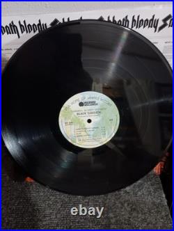 Geezer Butler Signed Vinyl LP Black Sabbath Album Sabbath Bloody Sabbath PSA
