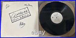 Genesis THREE SIDES LIVE Collins, Banks & Rutherford Signed Vinyl Album Rare