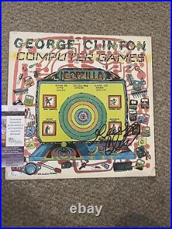 George Clinton Signed Funkadelic Vinyl Album JSA LOA