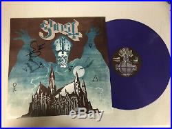 Ghost Bc Band Papa Emeritus Autographed Signed Vinyl Album 1 With Signing Proof