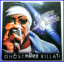 Ghostface Killah Signed Supreme Clientele Vinyl Album EXACT Proof JSA Wu-Tang