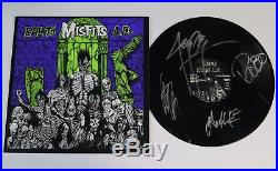 Glenn Danzig MISFITS Signed Autograph Earth A. D. Album Vinyl Record LP by 5
