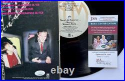 Glenn Tillbrook Hand Signed Autographed Squeeze Vinyl Album Lp +jsa Coa