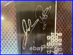 Goo Goo Dolls Dizzy Up The Girl Vinyl LP Hot Pink SIGNED and SEALED