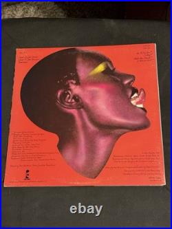 Grace Jones Portfolio Vinyl LP Record Album Signed Autographed 12 In Person