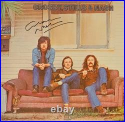 Graham Nash Signed Crosby Stills Nash Vinyl Record LP Album Auto JSA COA Music