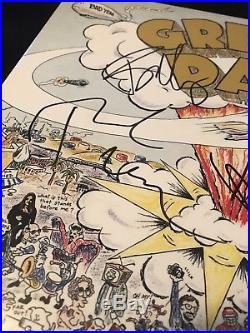 Green Day Signed Dookie Vinyl Album FULL BAND Autograph RARE Billie Tre Mike