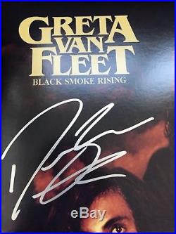Greta Van Fleet Signed Black Smoke Rising Vinyl Record Album X3