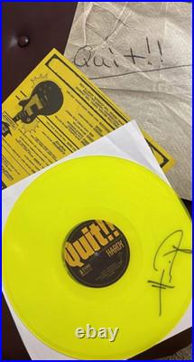 HARDY signed vinyl album QUIT! MICHAEL HARDY 1
