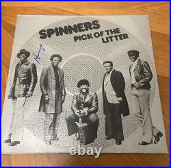 HENRY FAMBROUGH signed vinyl album THE SPINNERS PICK OF THE LITTER 1