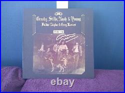 Hall Of Famer Graham Nash Signed Deja Vu Lp Vinyl Album Jsa Coa