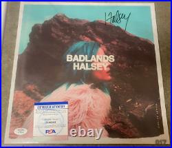 Halsey Signed Autographed Badlands Album Cover Vinyl Rare Colors Psa Dna Coa