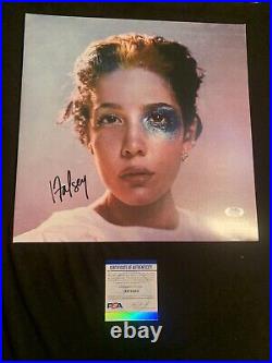 Halsey Signed Manic Vinyl Album Cover Autographed Psa/dna Coa