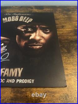 Havoc Rapper Signed MOBB DEEP Infamy Vinyl Album Record Beckett COA