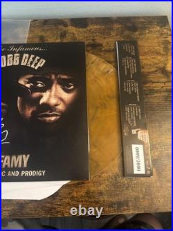 Havoc Rapper Signed MOBB DEEP Infamy Vinyl Album Record Beckett COA
