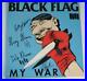 Henry-Rollins-BLACK-FLAG-Signed-Autograph-My-War-Album-Vinyl-LP-by-All-4-01-jd