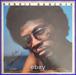 Herbie Hancock Signed Secrets Vinyl Record Album Jazz LEGEND RAD