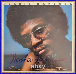 Herbie Hancock Signed Secrets Vinyl Record Album Jazz LEGEND RAD