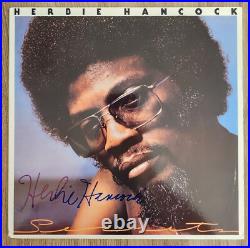 Herbie Hancock Signed Secrets Vinyl Record Album Jazz LEGEND RAD