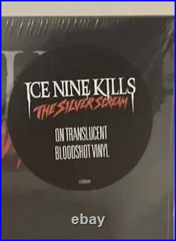 ICE NINE KILLS AUTOGRAPHED SIGNED SILVER SCREAM VINYL ALBUM With JSA COA # AP29064
