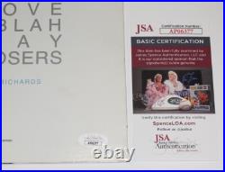 IGGY POP signed BLAH BLAH BLAH Vinyl Album LP Autographed Proof JSA COA