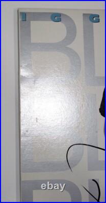 IGGY POP signed BLAH BLAH BLAH Vinyl Album LP Autographed Proof JSA COA