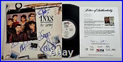 INXS'The Swing' Full Band signed vinyl album Hutchence (PSA DNA #AB01162)