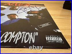 Ice Cube NWA Straight Outta Compton Autographed Signed Vinyl Album Beckett COA