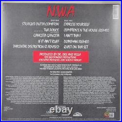 Ice Cube signed vinyl NWA Straight Outta Compton record album LP BAS Beckett