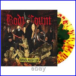 Ice-t /full Band Signed Body Count Manslaughter Vinyl Record Album Rap Hip-hop