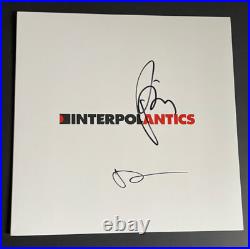 Interpol Signed Album Lp Vinyl 12 Antics