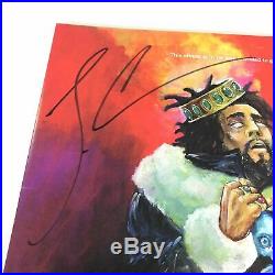 J Cole Signed KOD LP Vinyl PSA/DNA Album Autographed