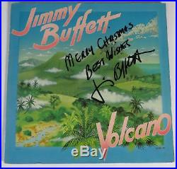 JIMMY BUFFETT Signed Autograph Volcano Album Vinyl Record LP