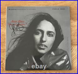 JOAN BAEZ signed vinyl album FAREWELL, ANGELINA COA