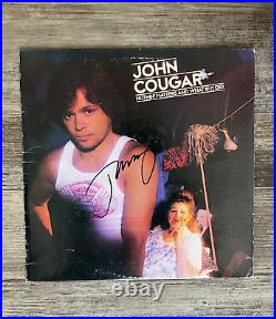 JOHN MELLENCAMP signed vinyl album NOTHIN' MATTERS AND WHAT IF IT DID 4