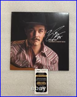 JSA COA ZACH TOP Signed Autographed Cold Beer And Country Music Vinyl Album LP