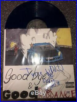 JUICE WRLD SIGNED AUTO GOODBYE & GOOD RIDDANCE ALBUM VINYL LP with COA PSA Limited