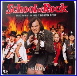 Jack Black Signed Autographed School Of Rock Soundtrack Vinyl Album Lp Jsa